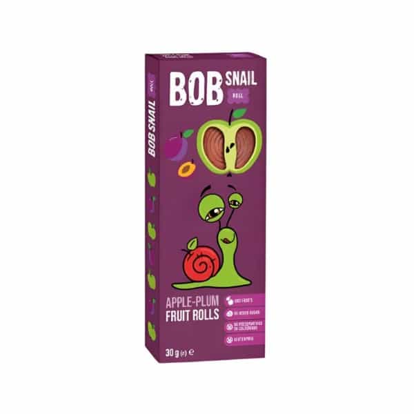 Bob-Snail-Apple-Plum-30g-3-pcs